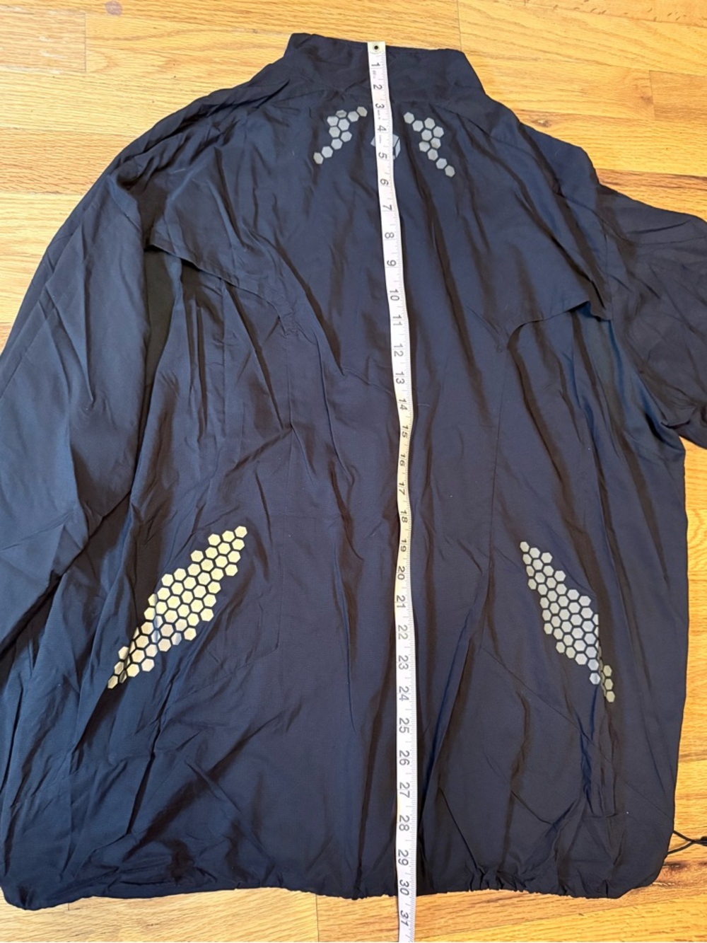Mountain Hardwear Men's Black Lightweight Geist Zip Reflector Jacket XL- EUC - Picture 6 of 8